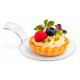 Miniatura Bandeja Tarta Redonda Transparente Reutilizable PS 8x2 cm. (20 x 50 u.) Miniatura Bandeja Tarta Redonda Transparente Reutilizable PS 8x2 cm. (20 x 50 u.)